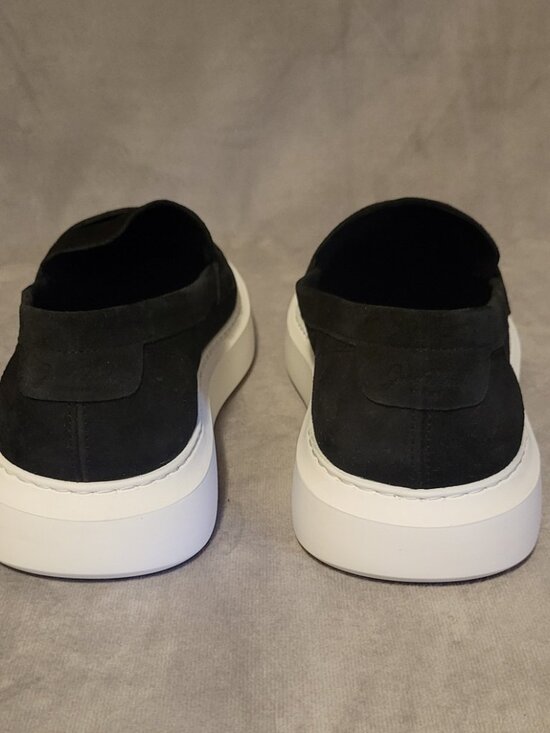 Good Man Brand Legend Loafer Black Suede Penny Dress Sneakers Men\'s Size 10 main image 8